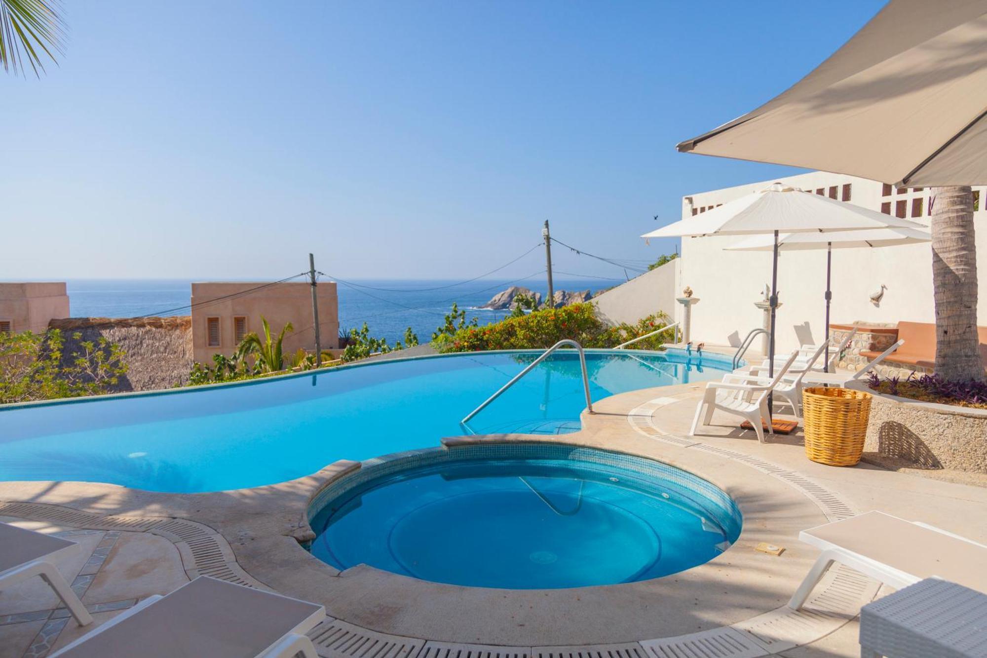 Puerto Ángel Hotel Casa Rush מראה חיצוני תמונה