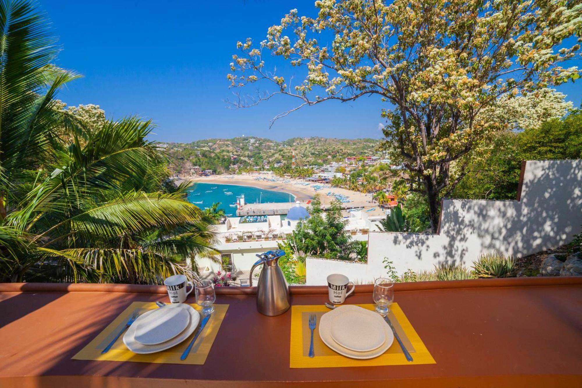 Puerto Ángel Hotel Casa Rush מראה חיצוני תמונה