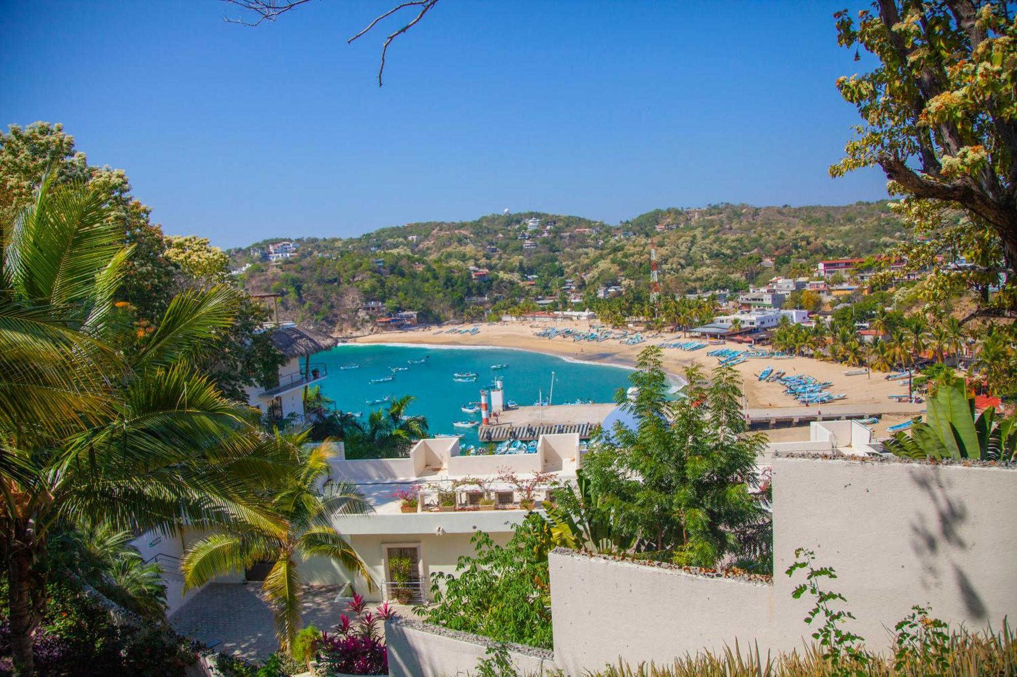 Puerto Ángel Hotel Casa Rush מראה חיצוני תמונה